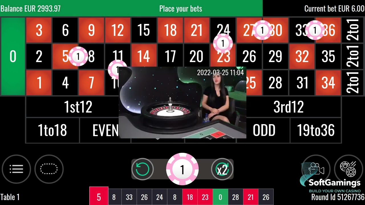 Live Roulette - SoftGamings