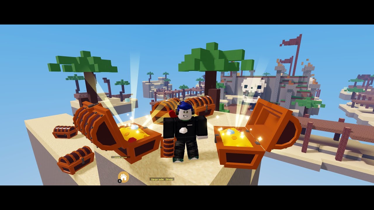 Treasure Chest Only Challenge In Roblox Bedwars MiniBloxia YouTube