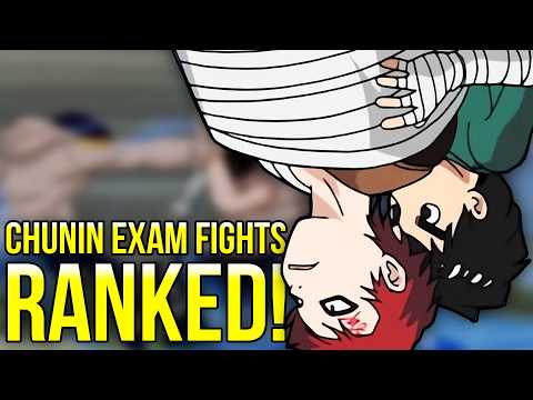 ALL Chunin Exam 1v1's RANKED and EXPLAINED!