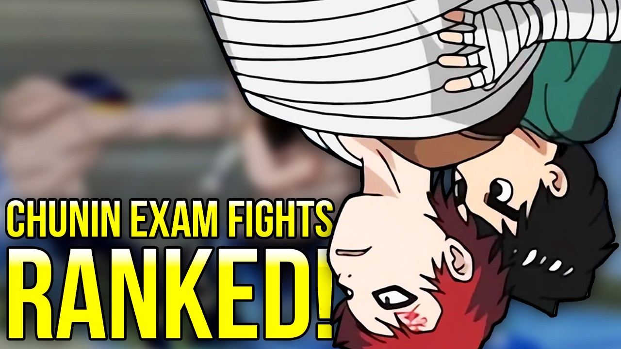 ALL Chunin Exam 1v1's RANKED and EXPLAINED! - YouTube