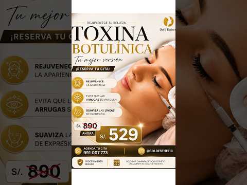 ¡Aprovecha! Campaña de Toxina Botulínica #botox #estética