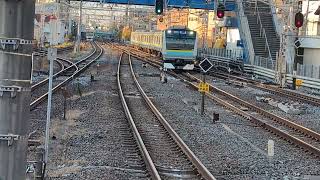 E233系T71改マリC1　回8397M   TK出場回送　津田沼駅にて　25.12.9