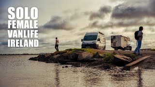 She left  sick and alone in Ireland. (solo female van life Ireland).