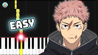 [full] Jujutsu Kaisen Season 3 OP - 'AIZO' - EASY Piano Tutorial & Sheet Music