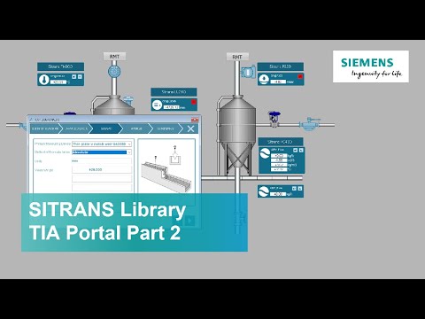 How to integrate Siemens SITRANS Library TIA Portal, HART devices.  (Part 2 WinCC)