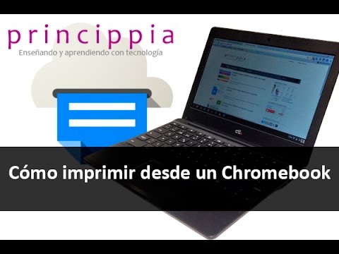 Video: ¿Cómo se imprime una imagen de Google en un Chromebook?