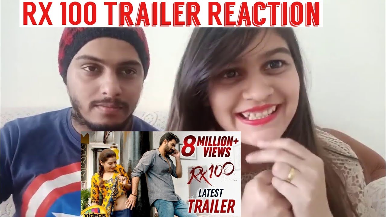 RX 100 Trailer Reaction video Kartikeya Payal Rajput  Rao Ramesh  ||Shw Vlog ||