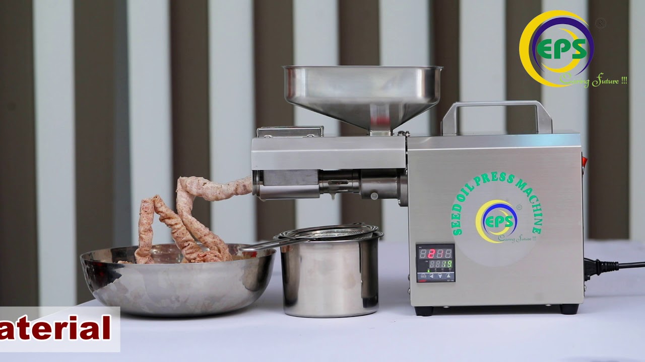 EPS OIL PRESS MACHINE (TC 602), CAPACITY : 4 TO 8 KG/HR. MO : 9558950038