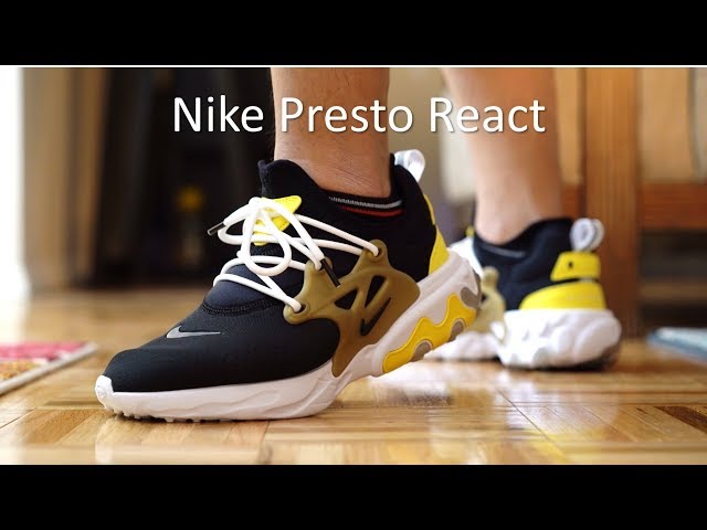 Nike Presto React - Review/On-Feet - YouTube