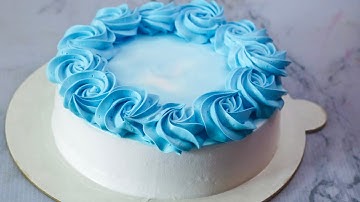 Vanilla Sponge Cake Recipe | Birthday Cake Recipe| Cake Decorating| Cake Recipe| Cake Design| #viral