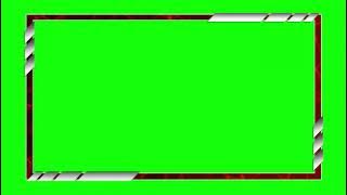 FREE Animated Webcam Overlay Green Screen 1080p 30fps H264 128kbit AAC