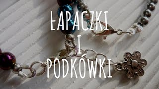 Jak zrobić zapięcia? Łapaczki i podkówki - [#2] Kurs tworzenia biżuterii od podstaw | Qrkoko.pl