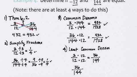 6.1 The Set of Rational Numbers (part 2)