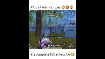 1𝙫𝙨3 𝘼𝙜𝙖𝙞𝙣𝙨𝙩 𝘾𝙖𝙢𝙥𝙚𝙧 😱#bgmi #bgmishort #viral #viralshorts #pubgm#pubgshortvideoviral