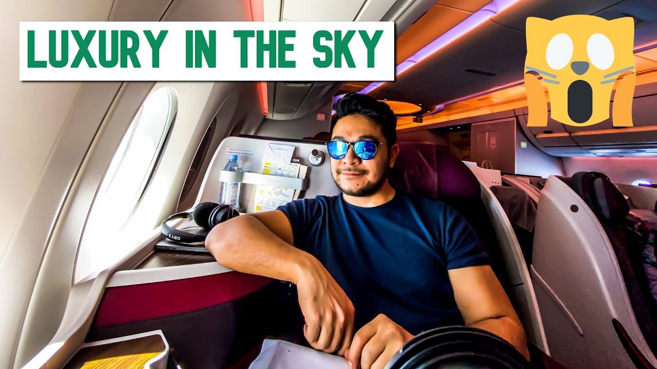 Qatar Airways Business Class Trip Report Pt2 Doha Jakarta A350 900 Pt 2 2 Lifeofmarc Youtube