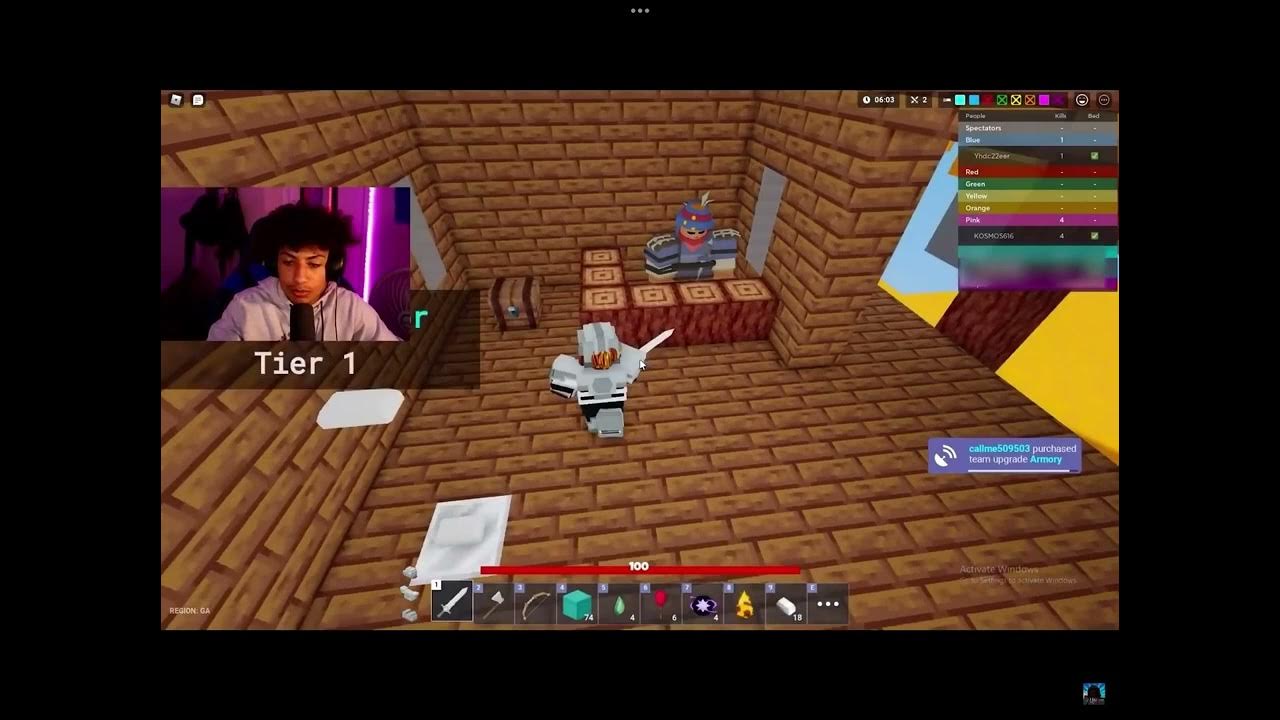 Foltyn shows his phone number when buying armory YouTube
