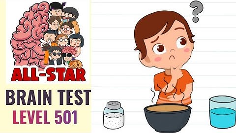 Brain Test All Star Level 501 | Make him drink the soup | Walkthrough