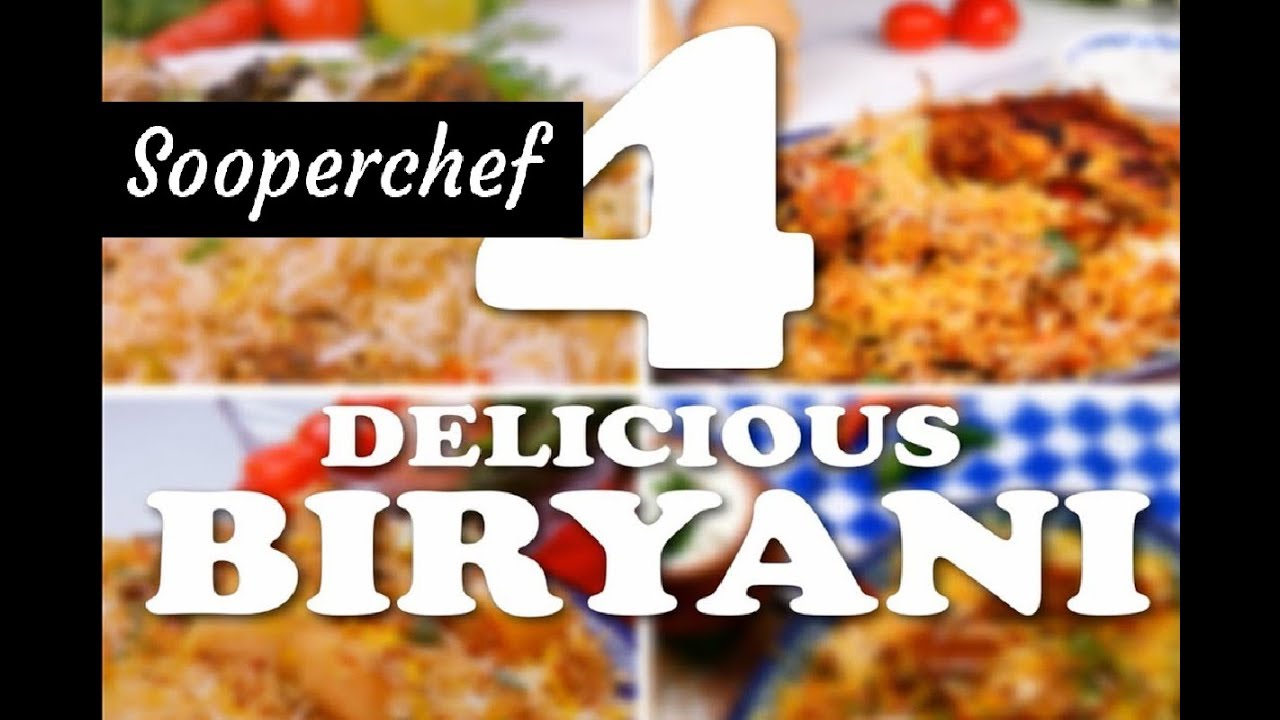 Best Biryani Recipes | Top 4 Biryani Recipes by SooperChef