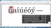 Wordで文字の上に グレイヴ アクセント が付く記号を入力する Youtube