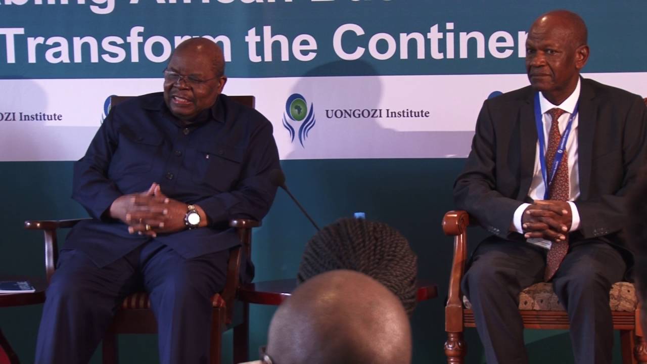 Former President H.E Benjamin Mkapa's remarks during the ALF 2016 Youth Dialogue.