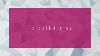 Sean Herman - appearance