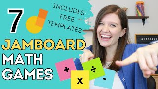 Elementary Math Games Using Google Jamboard and Zoom | Tech Tips for Teachers screenshot 5