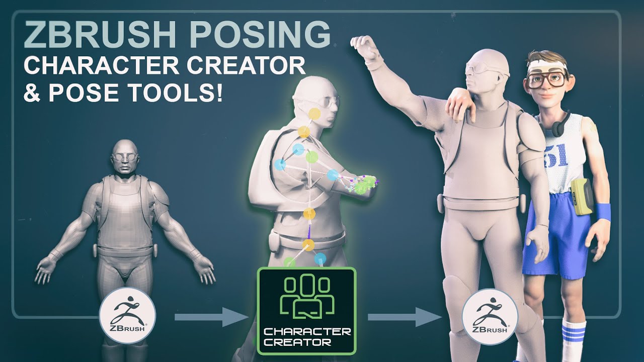 ZBrush Pose Tools – 3dpoder