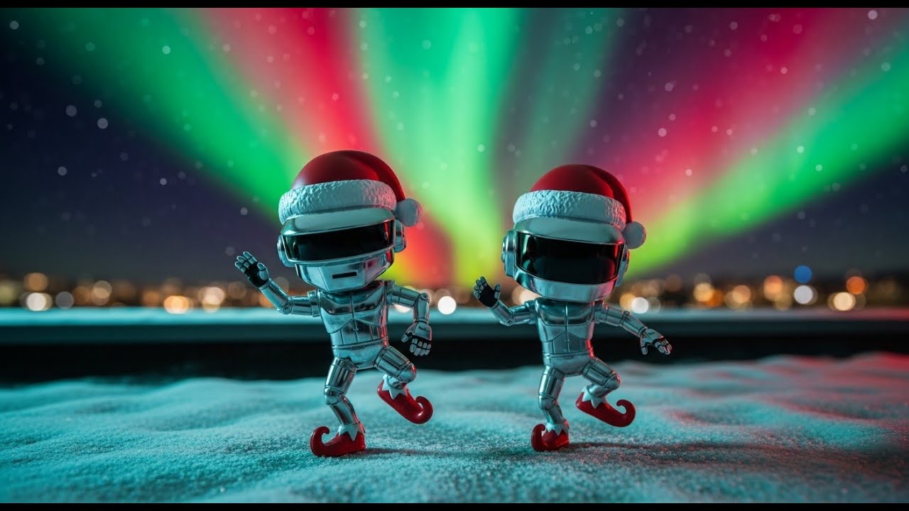 Christmas 24 — FunkoBots (Daft Punk-Style Electro Holiday Wonder) ✨🤖🎄