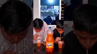 Fastest Fanta Drinker Wins Cash Reward! 🥤🍊💸 #shorts #trending
