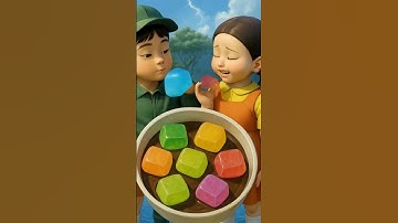 Squid Game AI Korean Ice Cream ASMR #squidgame #squidgame2 #ai #asmr