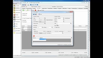 Inventory - Price Matrix