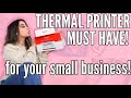 Entrepreneur Life 28: THERMAL PRINTER MUST HAVE + GIVEAWAY + PACKAGE ORDERS WITH ME!