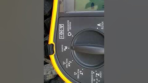 Earthing Test with Fluk Multifunction Tester