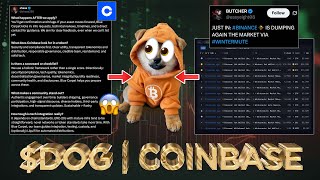 $DOG Alpha from Coinbase & Wintermute Manipulates Markets 👀