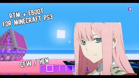 [CFW/HEN] MINECRAFT PS3 1.84 MODDED EBOOT (RTM DEMO + PREMIUM UPDATED)