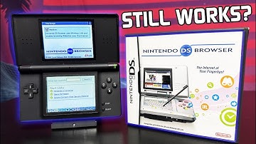 Does the Nintendo DS Web Browser Still Work on the Modern Internet?