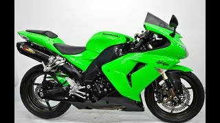 ぶーす Kawasaki ZX10R D6F 2006 Green - YouTube