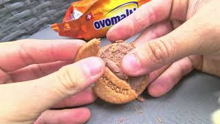 Ovomaltine Crunchy Biscuit ASMR Unboxing