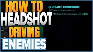 How To Hit Headshots On Driving Enemies In Star Wars Outlaws (Speeder Shot Challenge)