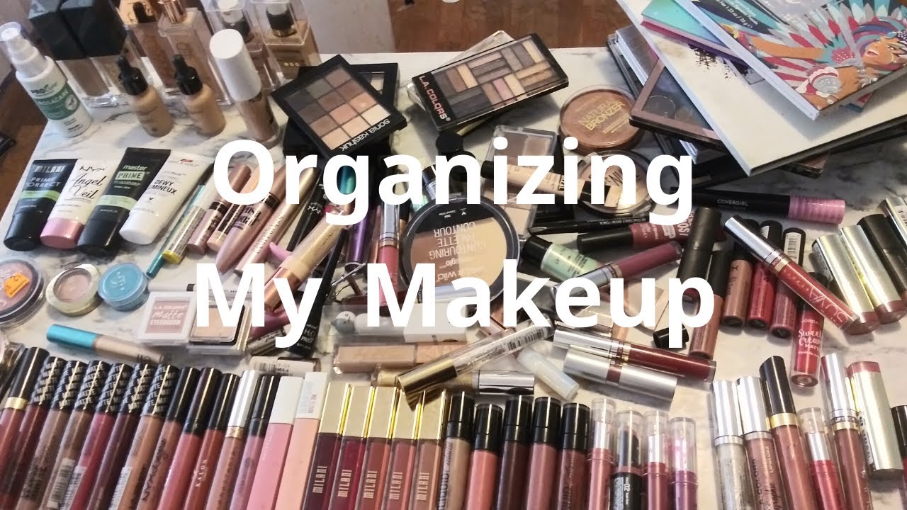ORGANIZING MY MAKEUP 2020