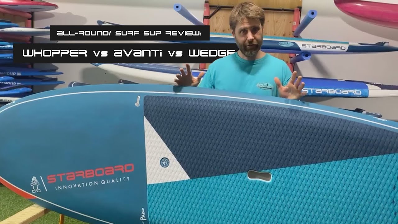  New  All-Round/ Surf Paddle Board Review: Whopper vs Avanti vs Wedge by SUSS