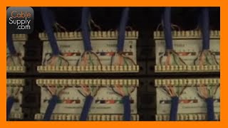 Installing Cable and Terminating a Patch Panel (Part 4 of 4)