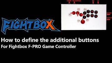 How to define the additional buttons For Fightbox F-PRO Controller By GP2040-CE Web Configurator