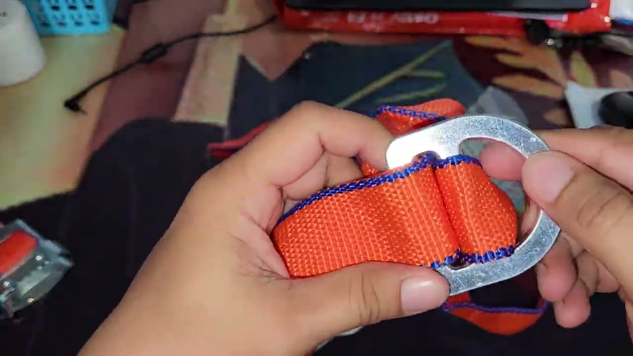 Unboxing Safety Belt untuk bekerja diatas tiang