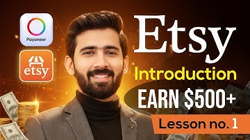 Etsy for Beginners | Class 1: What is Etsy & How It Works | Learn with Zakria Afzal