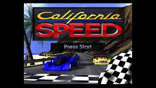 California Speed. [N64 - Midway Games]. (1999). All Series Playthrough. 60Fps.