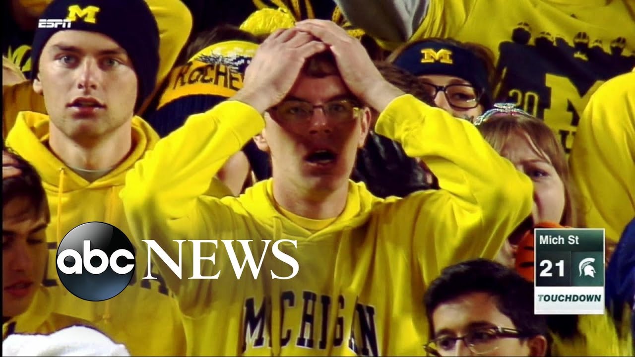 Michigan Football Fans Outraged by Punter's Mistake - YouTube.