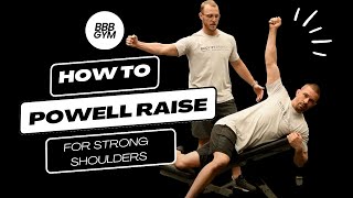 Powell Raises -  How to strengthen shoulders