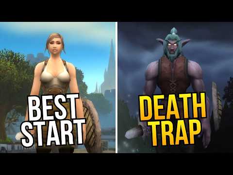 Don't Pick Your WoW Forever Race Until You've Seen This - Alliance Starting Zones