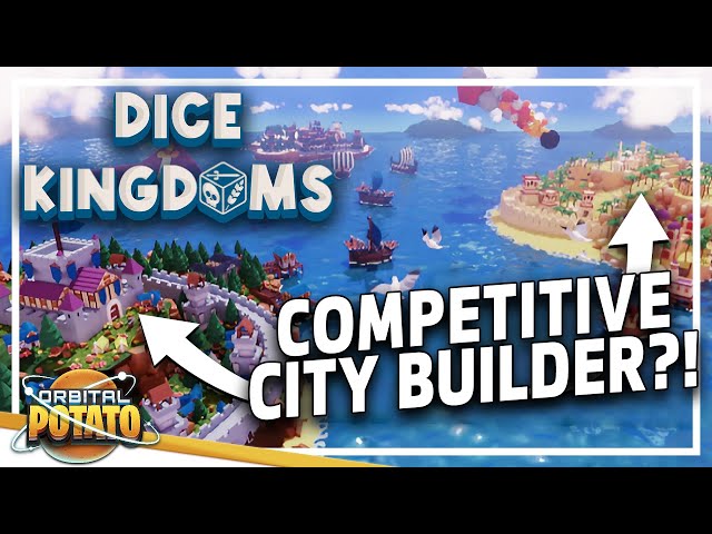 MAXIMUM Build Islands!! (HUGE GAME!) - Dice Kingdoms - Resource Management  Combat City Builder 